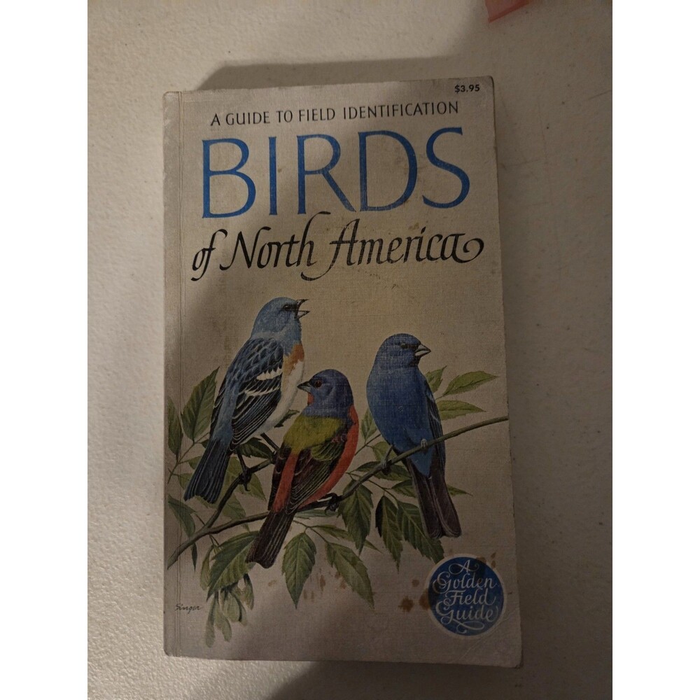 Golden Birds of North America 1966 Field Guide Vintage Paperback